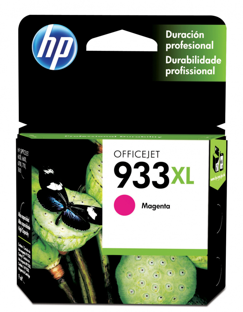 Cartuchos | HP CN055AL — Cartucho 933XL Magenta Original, 825 Páginas