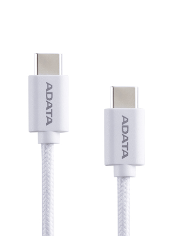Cables PC USB | ADATA CACC-200PN-WH — Cable USB-C Macho - USB-C Macho, 2 Metros