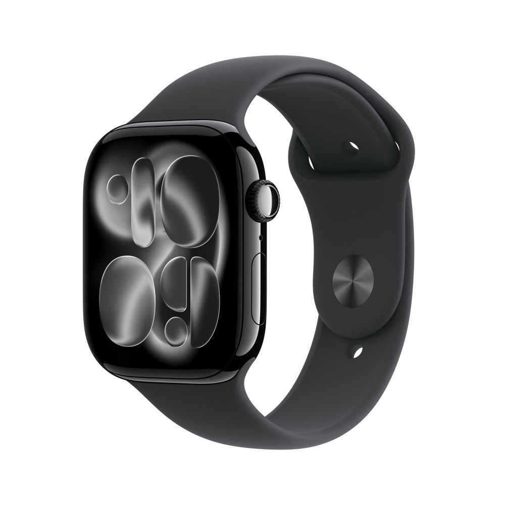 Apple Watch | APPLE MEUX4AM/A — Watch S11 GPS, Caja de 46 mm Aluminio Color Negro, Correa Deportiva M/L Color Negro