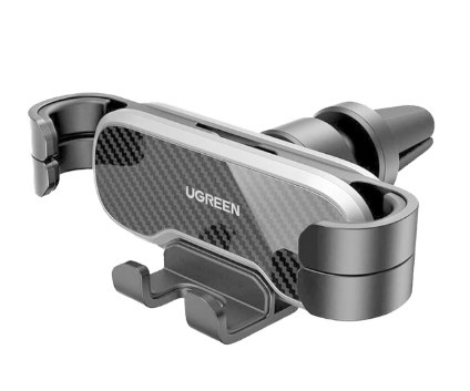 Soportes para Celulares y Tablets | UGREEN 80539 — Soporte de Auto para Celular , Rotación 360°, Gris