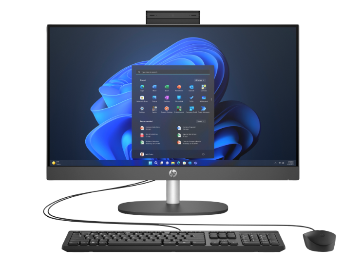 All in One | HP CS4D4LT-PRO-V2 — ProOne 240 G10 All-in-One 23.8", Intel Core Ultra 5 125U, 16GB, 1TB SSD, Windows 11 Pro