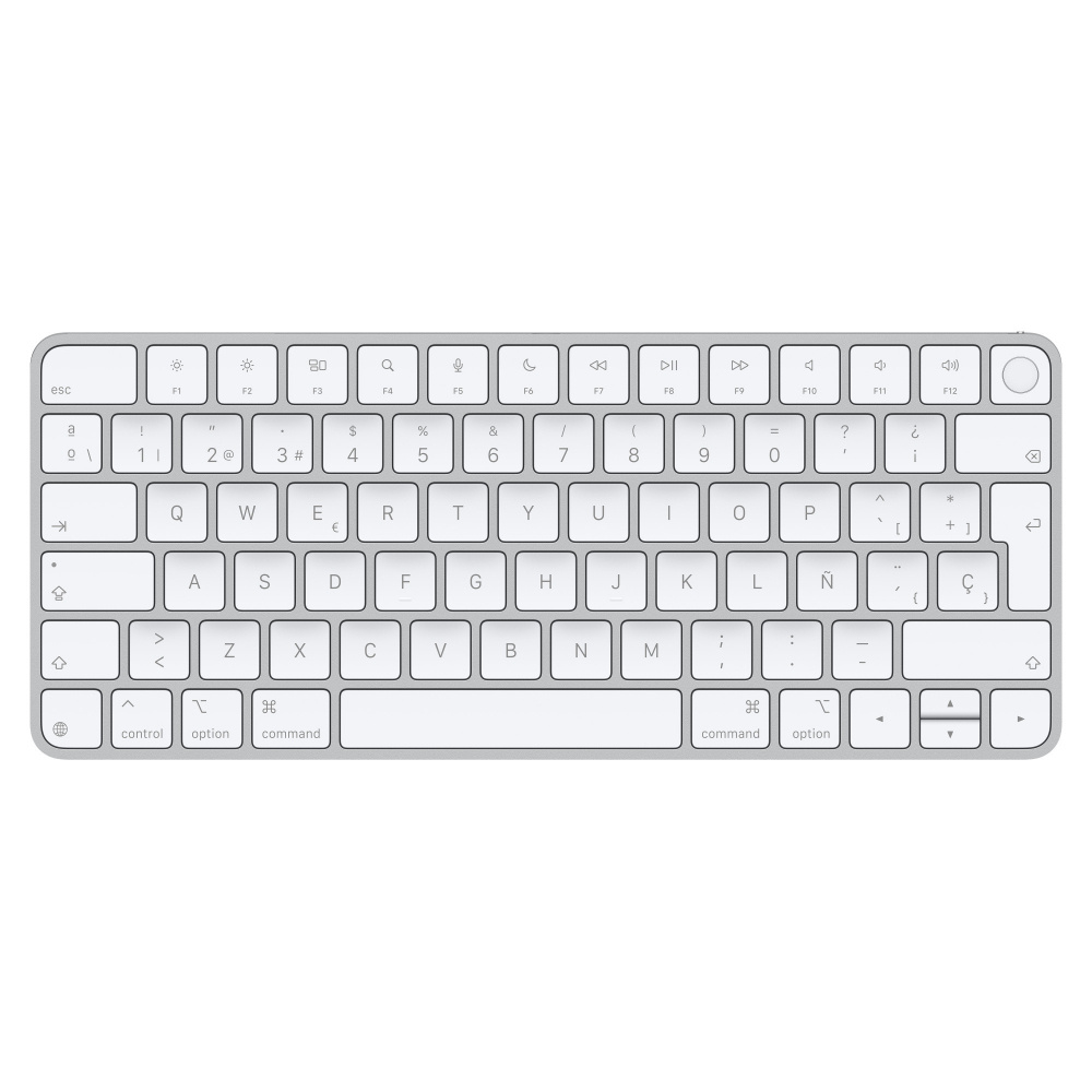 Mouse / Teclados / Trackpads | APPLE MXCK3LZ/A — USB/Bluetooth, Plata/Blanco, Español
