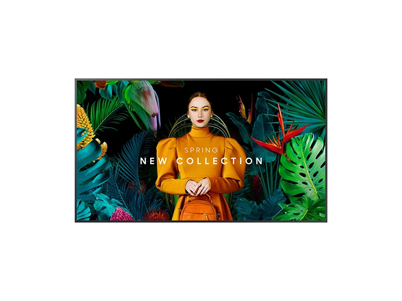 Pantallas Comerciales | SAMSUNG LH85QMCEBGCXGO — Crystal UHD QMC Pantalla Comercial LED 85", 4K Ultra HD, Negro