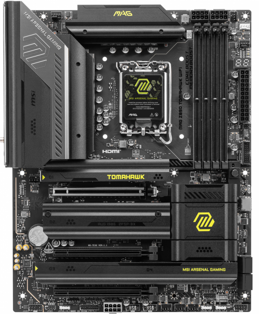 Tarjetas Madre | MSI MAG Z890 TOMAHAWK WIFI — Tarjeta Madre , ATX, LGA 1851, Intel Z890, 256GB DDR5, HDMI para Intel