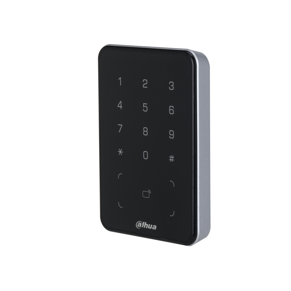 Control de Acceso con Tarjeta | DAHUA DHI-ASR2101A — Lector de Tarjeta de Proximidad con Teclado , RS-485