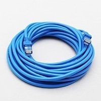 Cables Patch | GHIA GCB-017 — Cable Patch Cat5e UTP RJ-45 Macho - RJ-45 Macho, 7.5 Metros, Azul