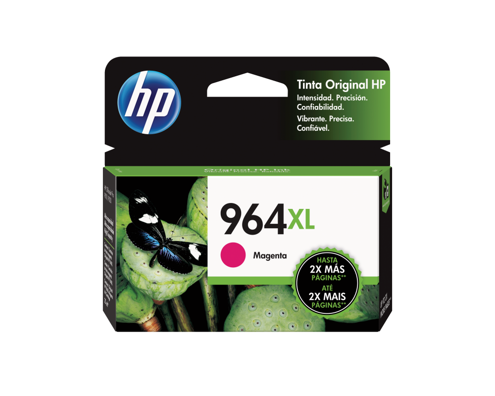 Cartuchos | HP 3JA55AL — Cartucho Alto Rendimiento Magenta, 23.25ml