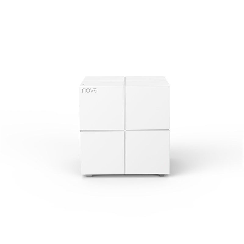 Wi-Fi en Malla | TENDA NOVAMW6-2PACK — Router con Sistema de Red Wi-Fi en Malla Nova MW6, 867 Mbit/s, 2.4/5GHz, 2x RJ-45 - 2 Piezas