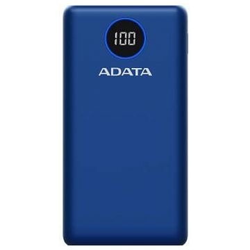 Cargadores Portátiles | ADATA AP20000QCD-DGT-CDB — Cargador Portátil Power Bank P20000QCD, 20Ah, Azul