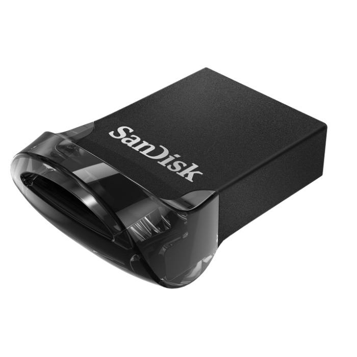 Memorias USB | SANDISK SDCZ430-064G-G46 — Memoria USB Ultra Fit, 64GB, USB-A 3.1, Lectura 130MB/s, Negro