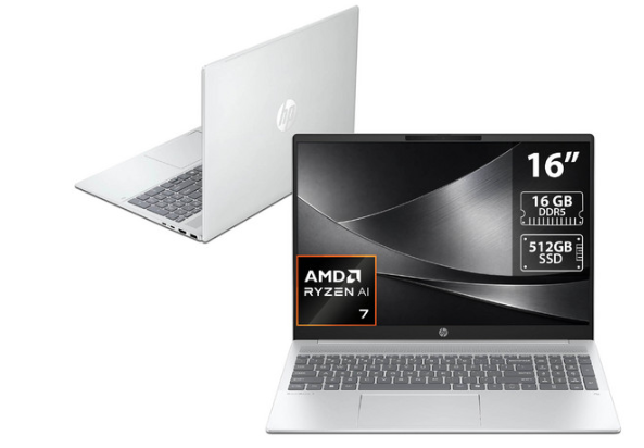 Laptops | HP 16-AG1070WM-ROW — Laptop Ominibook 5, 16" 1920x1200, AMD Ryzen AI 7 350, 16GB, 512GB SSD, Windows 11 Home, Inglés