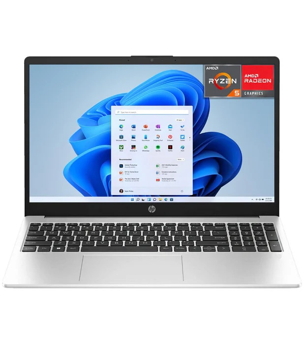Laptops | HP 255E-R524512M — Laptop 255 G10, 15.6" 1920x1080 Full HD, AMD Ryzen 5 7530U, 24GB, 512GB SSD, Windows 11 Home, Español