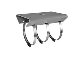 Brazos y Soportes | HIKVISION DS-1275ZJ — Montaje de Poste para Cámaras, Blanco