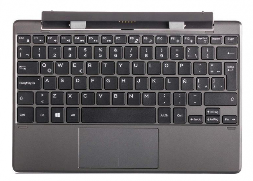 Teclados | DELL K15A — Teclado , Acoplamiento, Gris(Español), para Tablet Venue 10 Pro