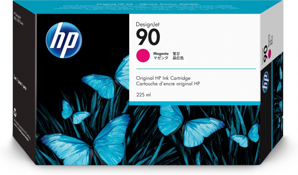 Cartuchos | HP C5062A — Cartucho 90 Magenta Original 225ml