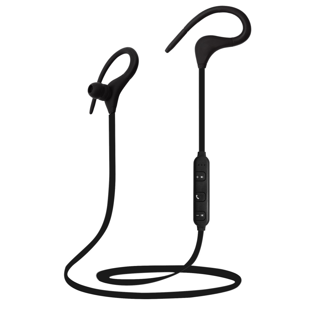 Audífonos Intrauriculares | STYLOS STSAUB1B — Audífonos Intrauriculares Deportivos con Micrófono , Inalámbrico, Bluetooth, Negro