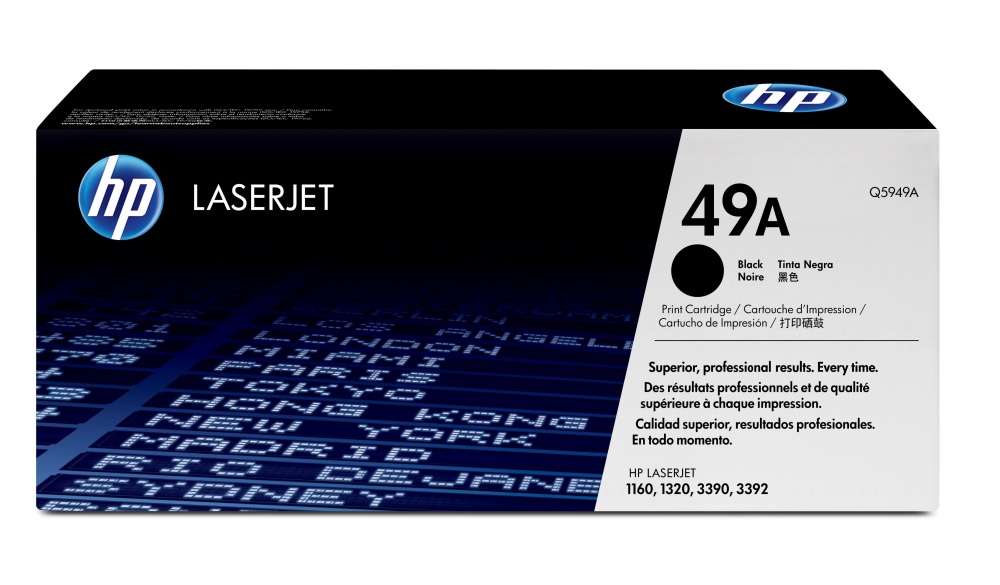 Tóner | HP Q5949A — Tóner 49A Negro, 2.500 Páginas