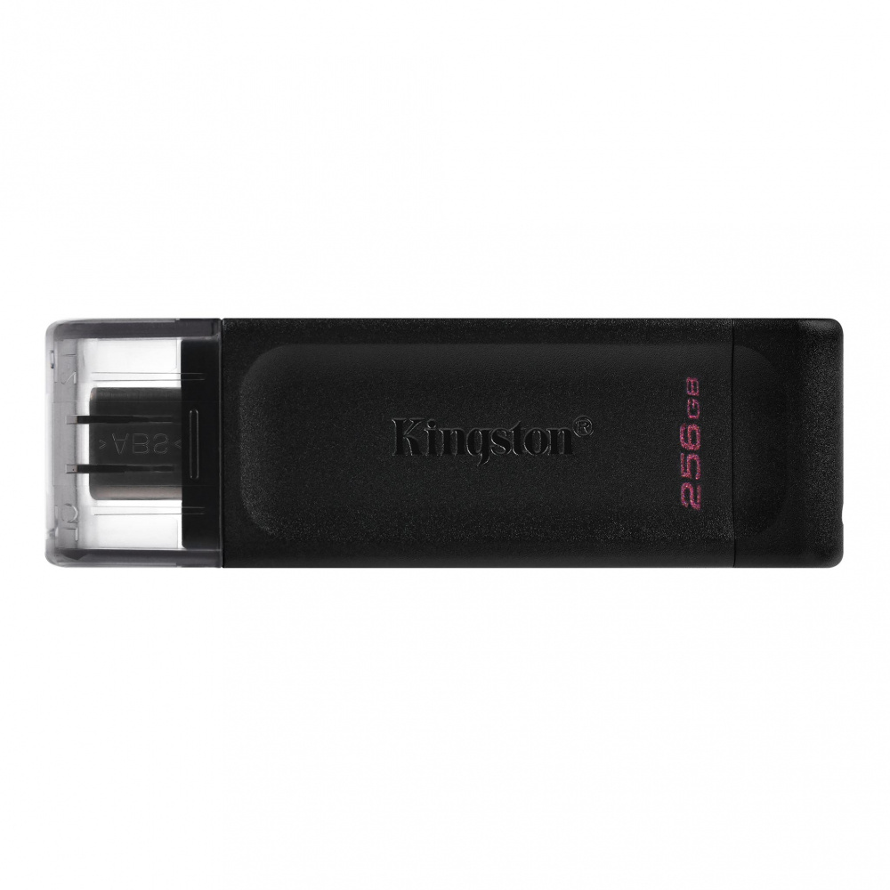 Memorias USB | KINGSTON DT70/256GB — Memoria USB DataTraveler 70, 256GB, USB-C 3.2, Negro
