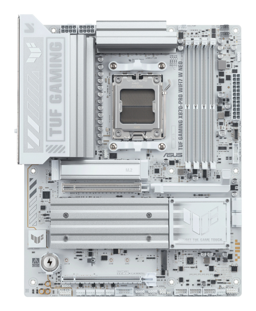 Tarjetas Madre | ASUS 90MB1NY0-M0EAY0 — Tarjeta Madre TUF GAMING X870-PRO NEO, ATX, Socket AM5, AMD X870, 256GB DDR5, HDMI para AMD