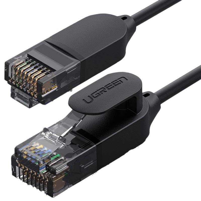 Cables Patch | UGREEN 70334 — Cable Patch Cat6a UTP RJ-45 Macho - RJ-45 Macho, 2 Metros, Negro