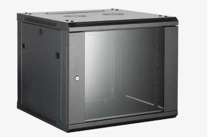 Racks y Gabinetes | HIKVISION DS-XS6412-S/B — Gabinete para Pared 19" , 12U, hasta 40kg