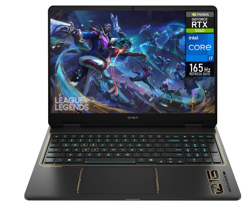 Laptops | HP BZ0F9UA-ROW — Laptop Gamer Omen, 16" 1920x1200 WUXGA, Intel Core 14650HX, NVIDIA GeForce RTX 5060, 32GB, 1TB SSD, Windows 11 Home, Inglés