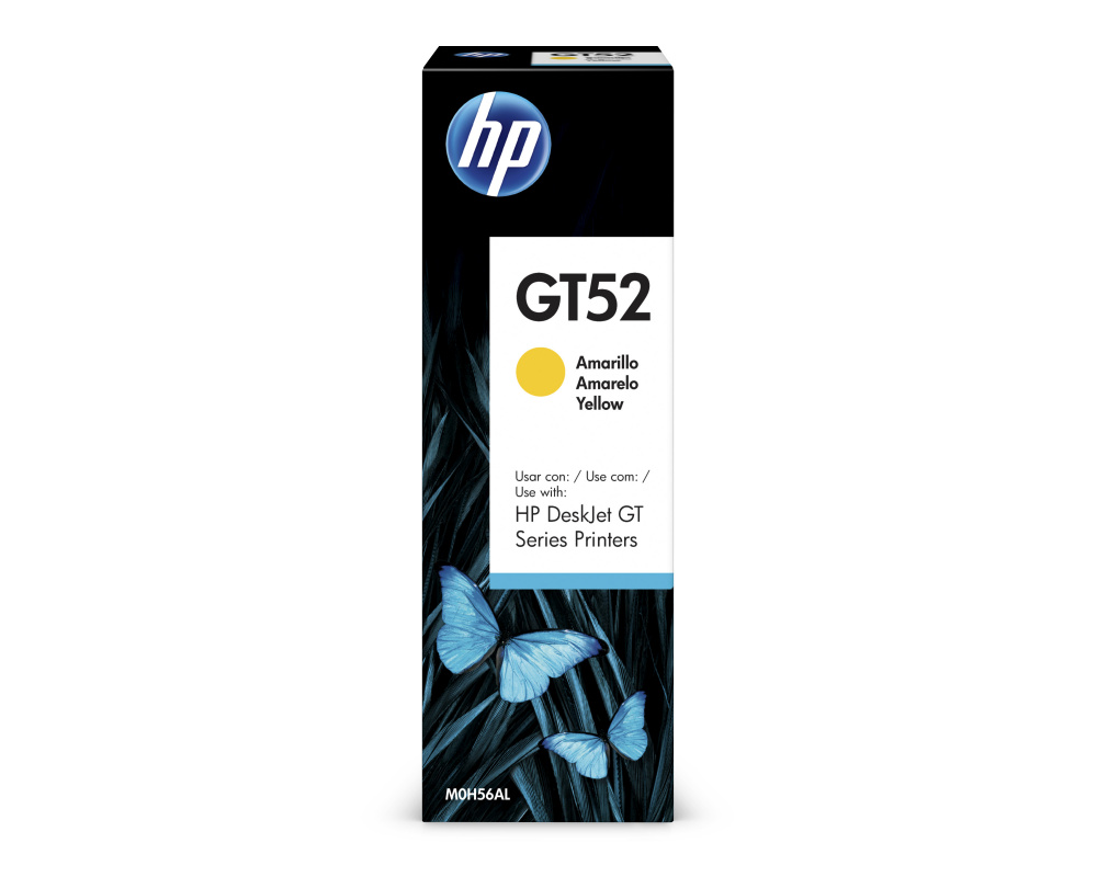 Tanques de tinta | HP M0H56AL — Tanque de Tinta GT52 Amarillo, 70ml, 8.000 Páginas