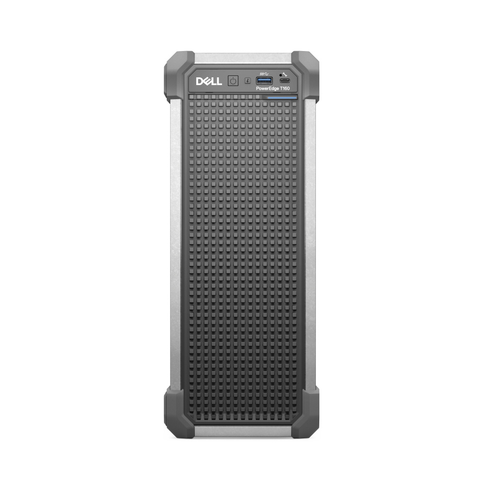 Servidores | DELL T160263_6333P480 — Servidor PowerEdge T160, Intel Xeon 6333P, 16GB DDR5, 960GB, máx. 63TB, 2.5/3.5", SATA III, Torre (3U) - no Sistema Operativo Instalado