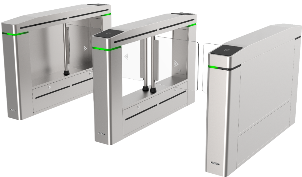 Puertas de Cortesía y Torniquetes | HIKVISION 202002726 — Torniquete de Barrera Giratoria DS-K3B601, Acero Inoxidable