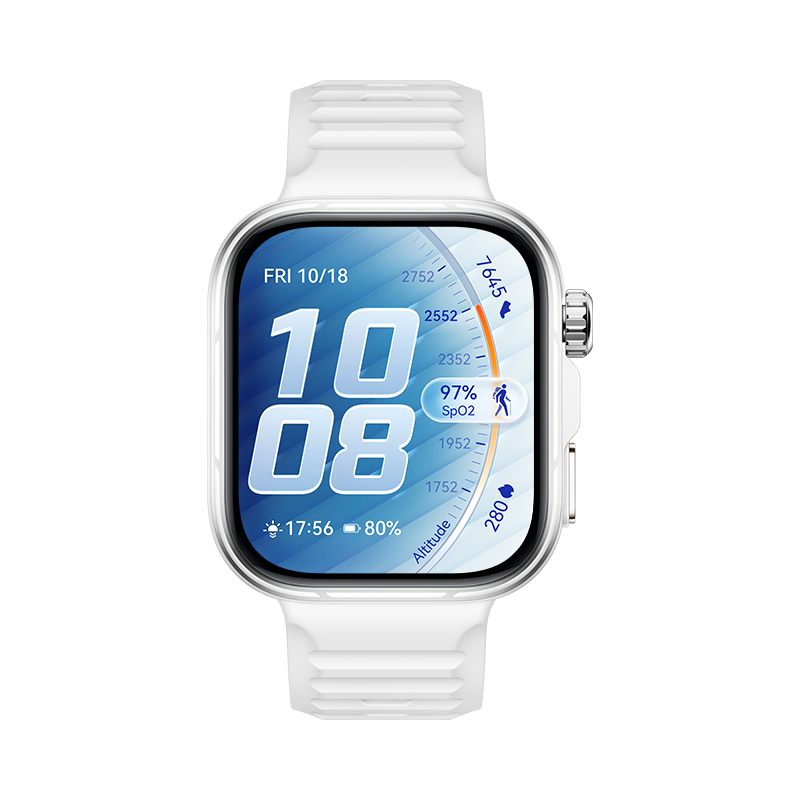 Smartwatch | HUAWEI 6942103190919 — Smartwatch Watch Fit 5 Pro, AMOLED, Android/iOS, Blanco - Resistente al Agua