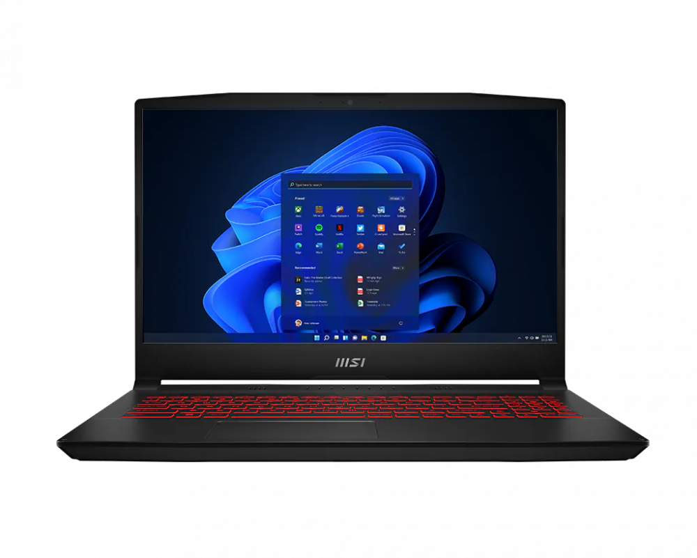 Laptops | MSI 12UD-436-ROW — Laptop Gamer KATANA GF66 12UD-436, 15.6" 1920x1080 Full HD, Intel Core i7-12650H, NVIDIA GeForce RTX 3060 Ti, 16GB, 512GB SSD, Windows 11 Home, Inglés