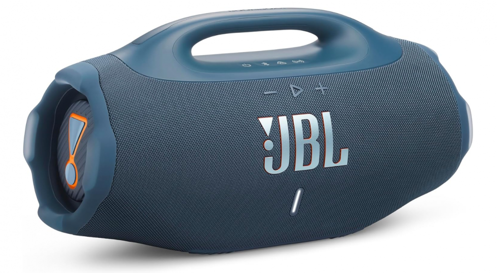 Bocinas Portátiles | JBL 50036413251 — Bocina Portátil Boombox 4, Bluetooth, Alámbrico/Inalámbrico, USB-C, 200W, Azul - Resistente a Polvo/Agua