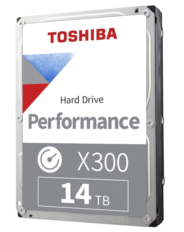 Discos Duros Internos para PC | TOSHIBA HDWR51EXZSTA — Disco Duro Interno X300 3.5", 14TB, SATA III, 6 Gbit/s, 7200RPM, 512MB Caché
