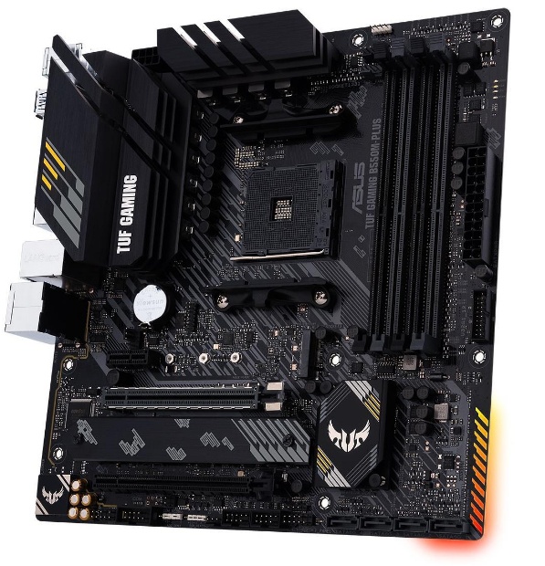 Tarjetas Madre | ASUS 90MB14A0-M0AAY0 — Tarjeta Madre B550M PLUS TUF Gaming, Micro-ATX, Socket AM4, AMD B550, 128GB DDR4, HDMI/DP para AMD