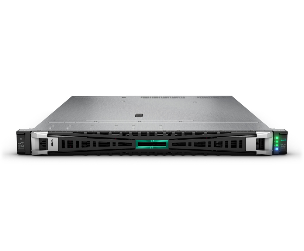 Servidores | HP ENTERPRISE P81431-DM5 — Servidor HPE DL365, AMD Epyc 9224, 64GB DDR5, 960GB, máx. 153.6TB, 2.5", SATA III, Rack (1U) - no Sistema Operativo Instalado