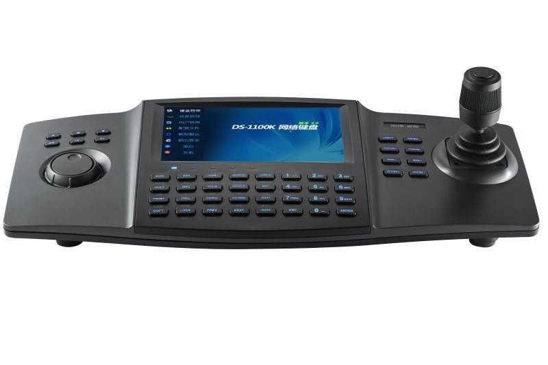 Controles para Videovigilancia | HIKVISION DS-1100KI(C) — Control para Cámaras con Pantalla/Joystick , Alámbrico, RS-485