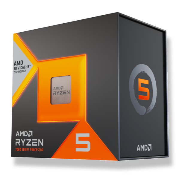 Procesadores para PC | AMD 100-100001721WOF — Procesador Ryzen 5 7600X3D con Radeon Graphics, Socket AM5, 4.70GHz, 6 Núcleos, 96MB Caché - No incluye Disipador