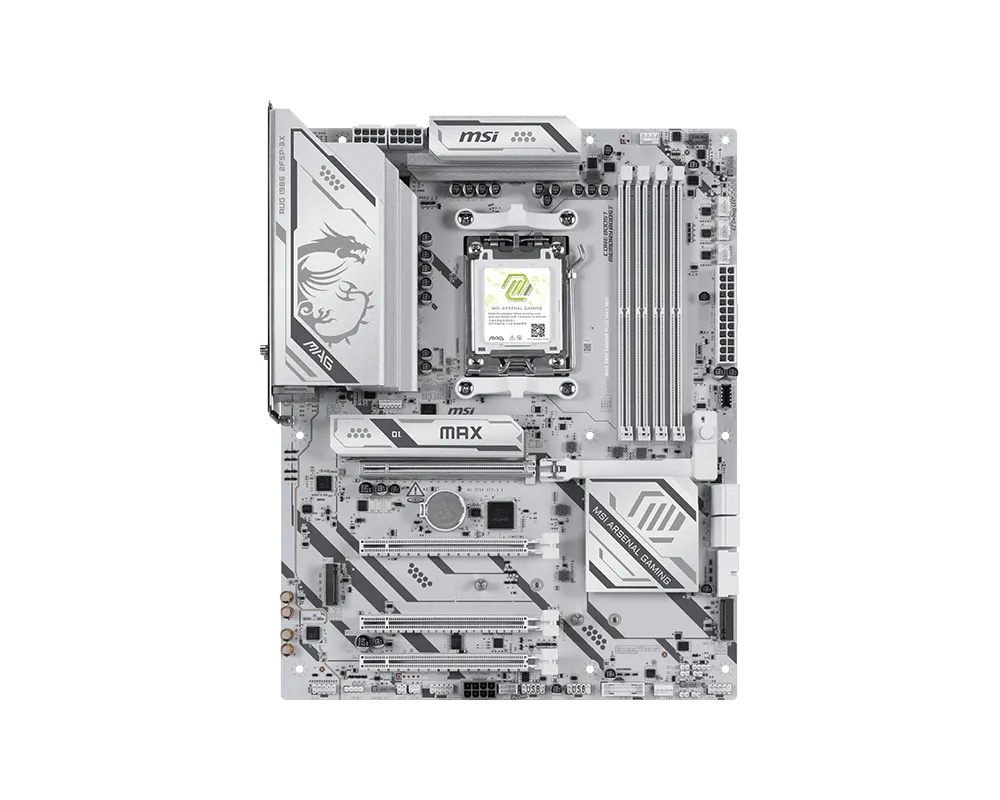 Tarjetas Madre | MSI MAG B850 GAMING PLUS MAX WIFI — Tarjeta Madre MAG B850 Gaming Plus Max, ATX, Socket AM5, AMD B850, 256GB DDR5, DP para AMD