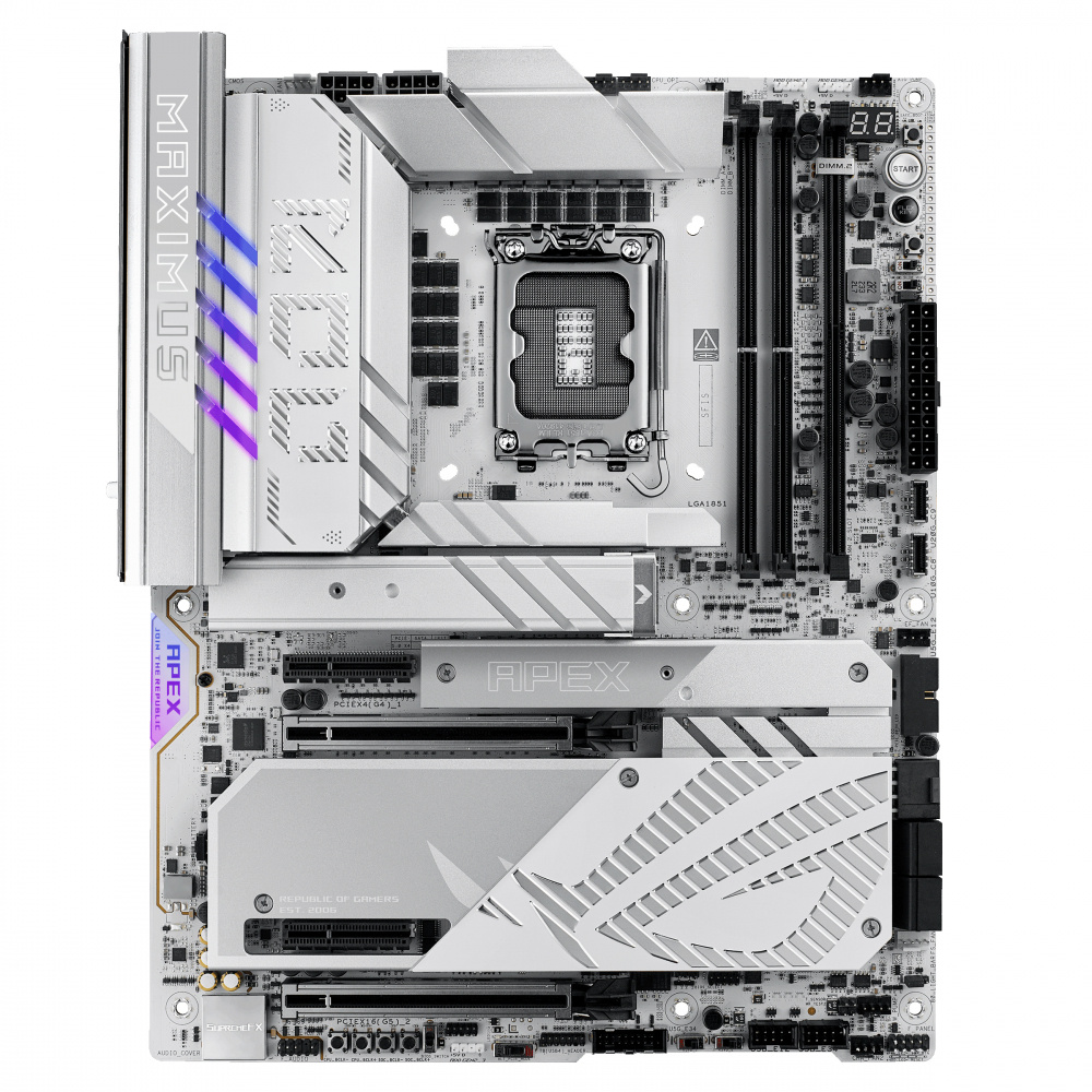 Tarjetas Madre | ASUS 90MB1IP0-M0AAY0 — Tarjeta Madre ROG Maximus Z890 APEX, ATX, LGA 1851, Intel Z890, 128GB DDR5, para Intel