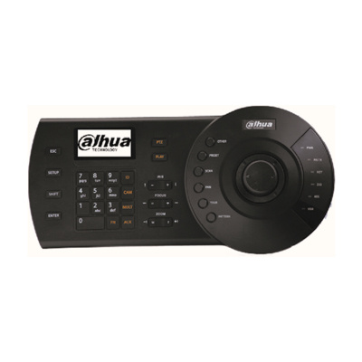 Controles para Videovigilancia | DAHUA NKB1000-E — Teclado Controlador IP con Joystick , Alámbrico, USB, Negro, para Cámaras PTZ
