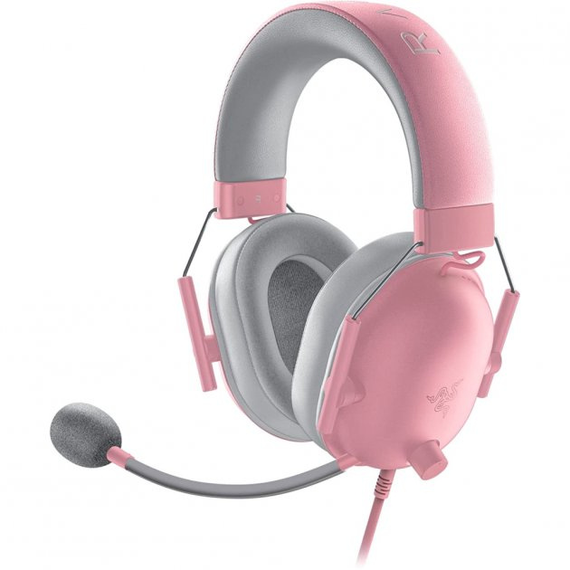 Audífonos | RAZER 840272919880 — Audífonos Gamer con Micrófono BlackShark V2 X for PlayStation, Alámbrico, 3.5mm, para PS5, Rosa