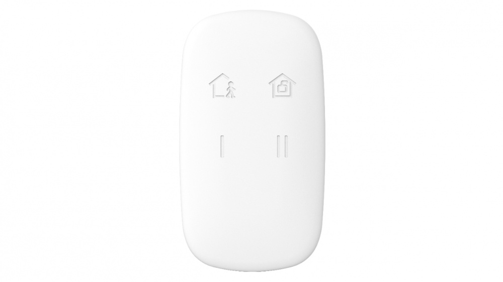 Teclados y Controles Remoto | HIKVISION DS-PKF1-WB — Control Remoto de 4 Botones, Inalámbrico, Blanco, para Panel de Alarma