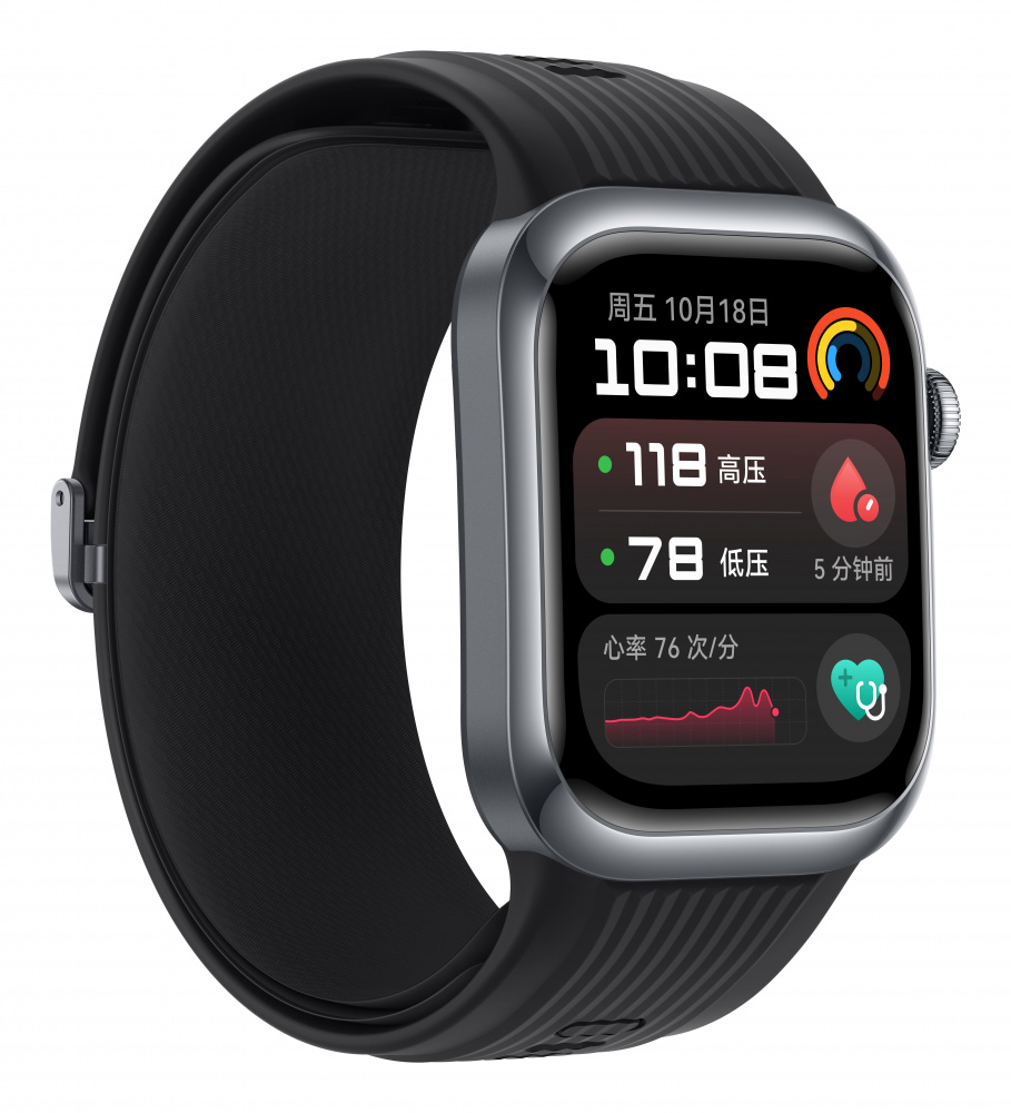 Smartwatch | HUAWEI 55020DAF — Smartwatch Watch D2, AMOLED, Android/iOS, Negro