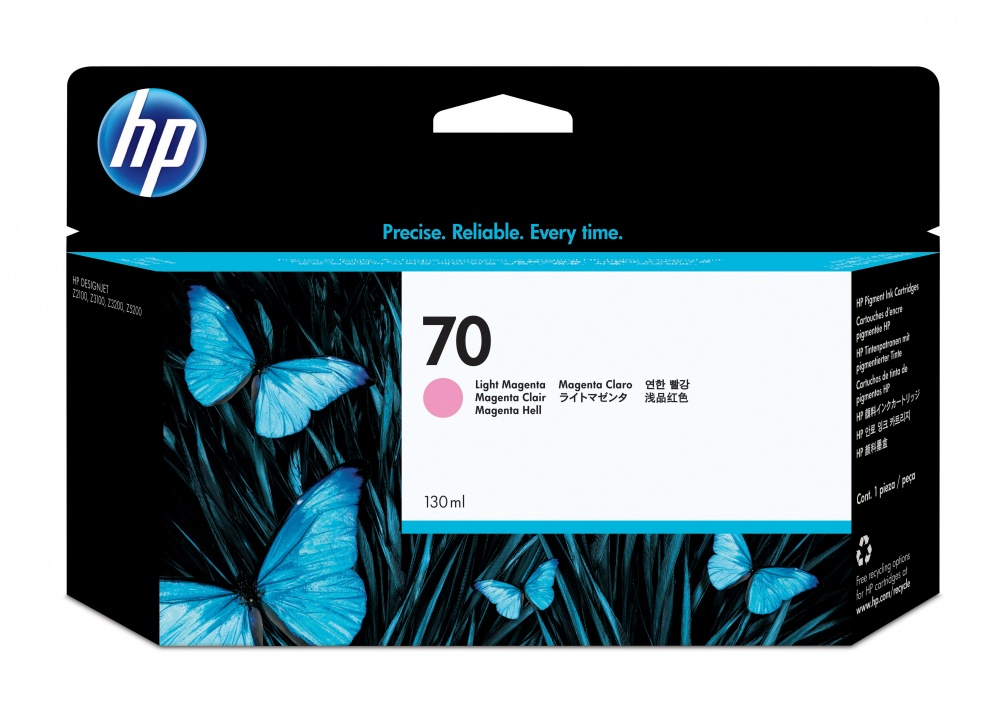 Cartuchos | HP C9455A — Cartucho 70 Magenta Claro Original 130ml