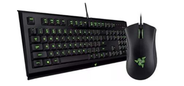 Kits de Teclado y Mouse | RAZER RZ84-02740300-B311 — Kit de Teclado y Mouse Cynosa Abyssus Lite Gamer, Alámbrico, USB, Negro (Español)