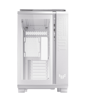 Gabinetes | ASUS TUF GAMING GT502 / HORIZON WHITE — Gabinete TUF GAMING GT502, Midi-Tower, ATX/Micro-ATX/Mini-ITX, USB 3.0, sin Fuente, sin Ventiladores Instalados, Blanco