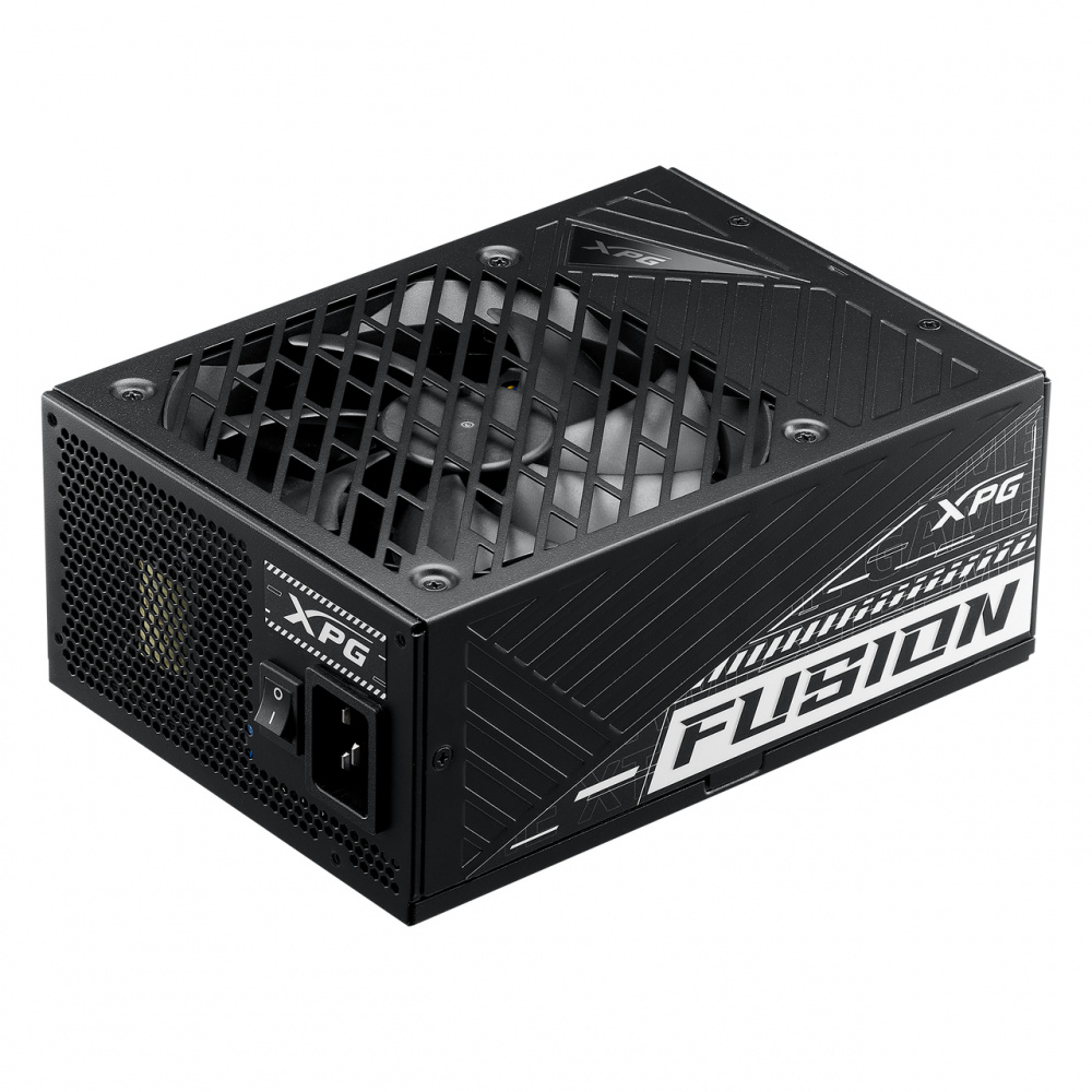 Fuentes de Poder para PC's | XPG FUSION1600T-BKCUS — Fuente de Poder FUSION 80 PLUS Titanium ATX, Modular, 24-pin ATX, 135mm, 1600W