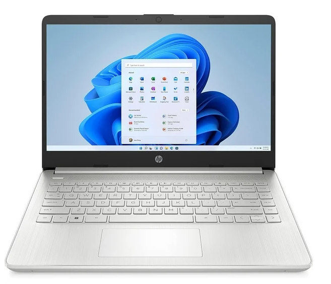Laptops | HP A1UC2LA — Laptop 14-DQ0532LA, 14" 1366x768 HD, Intel Celeron N4120, 4GB, 128GB SSD, Windows 11 Home, Español