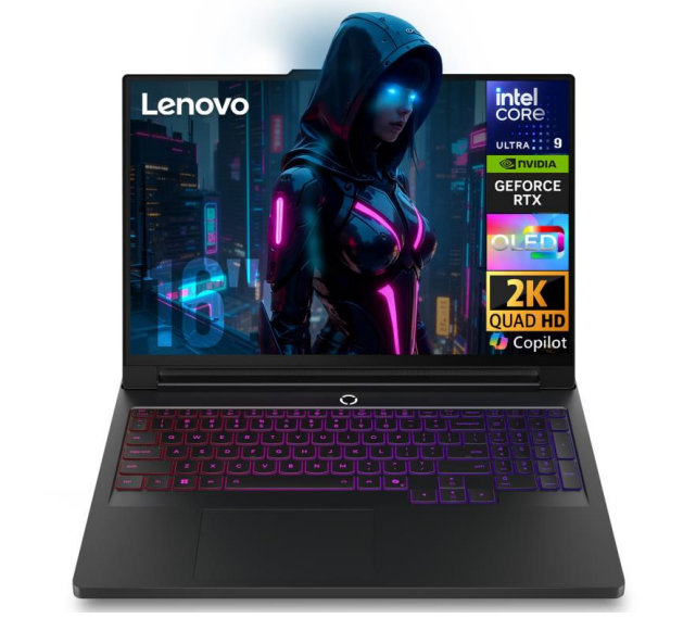 Laptops | LENOVO LP7iI-5090CU9641TM-ROW — Laptop Gamer Legion Pro 7i, 16" 2560x1600, Intel Core Ultra 9 275HX, NVIDIA GeForce RTX 5090, 64GB, 1TB SSD, Windows 11 Home, Inglés