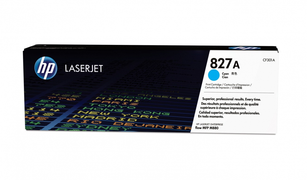Tóner | HP CF301A — Tóner 827A Cian, 32.000 Páginas